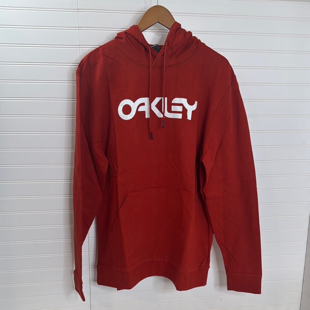 NEW Oakley Men's B1B Pullover Hoodie 2.0 Flame Red